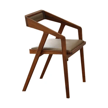 Креативный минималистичный деревянный стул Nordic Lounge Офисный макияж Современные стулья для столовой Современная кухонная мебель Mueblesa для взрослых 5