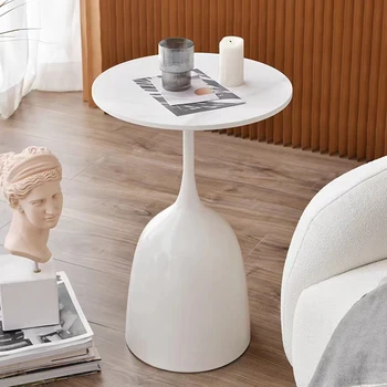 Круглый столик для бистро, для макияжа в гостиной, стол для милой прихожей, для кемпинга, маникюра, Многофункциональная мебель Penteadeira T50CJ 5