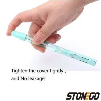 Многофункциональная ручка-распылитель STONEGO, портативные гелевые ручки со спиртовым спреем для письма многоразового использования 5