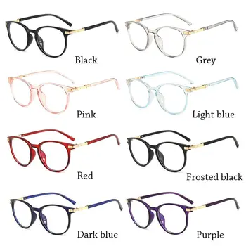 Модные портативные офисные защитные очки для глаз, компьютерные очки в сверхлегкой оправе, очки большого размера, очки с защитой от синего света. 5