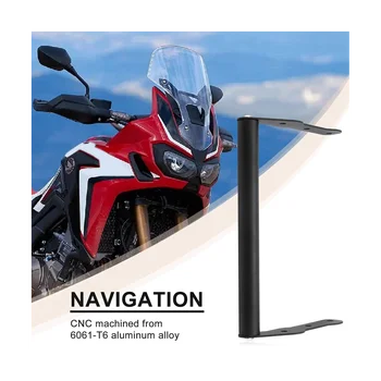 Мотоцикл GPS Навигация для смартфона Кронштейн-адаптер для GPS-панели для Honda CB500X CB400X CB500 X 2016-2022 5