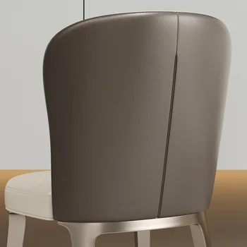 Простой Современный Обеденный стул Легкий Роскошный Стул со спинкой Nordic Для столовой в скандинавском стиле Наборы садовой мебели FGM 5