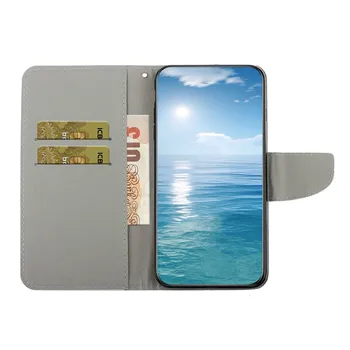 Флип-чехол-бумажник Для Samsung Galaxy S22 Ultra Plus S22Plus S22Ultra S22 + 5G Coque Кожаный Чехол-Подставка Для телефона С Милым Цветком Capa 5