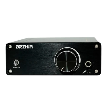 Цифровой Усилитель мощности BRZHIFI Audio 80WX2 Со сверхнизкими искажениями MA12070 Усилитель Стереозвука Высокой мощности Mini Size 2.0 Channel HiFi 5
