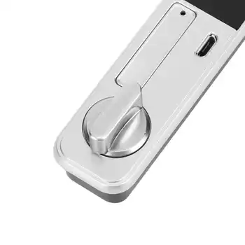 Электронный Замок Клавиатуры С Паролем Из Цинкового Сплава USB Smart Cabinet Lock Шкафчик Для одежды SPA Saunna Gym Противоугонный Цифровой  5